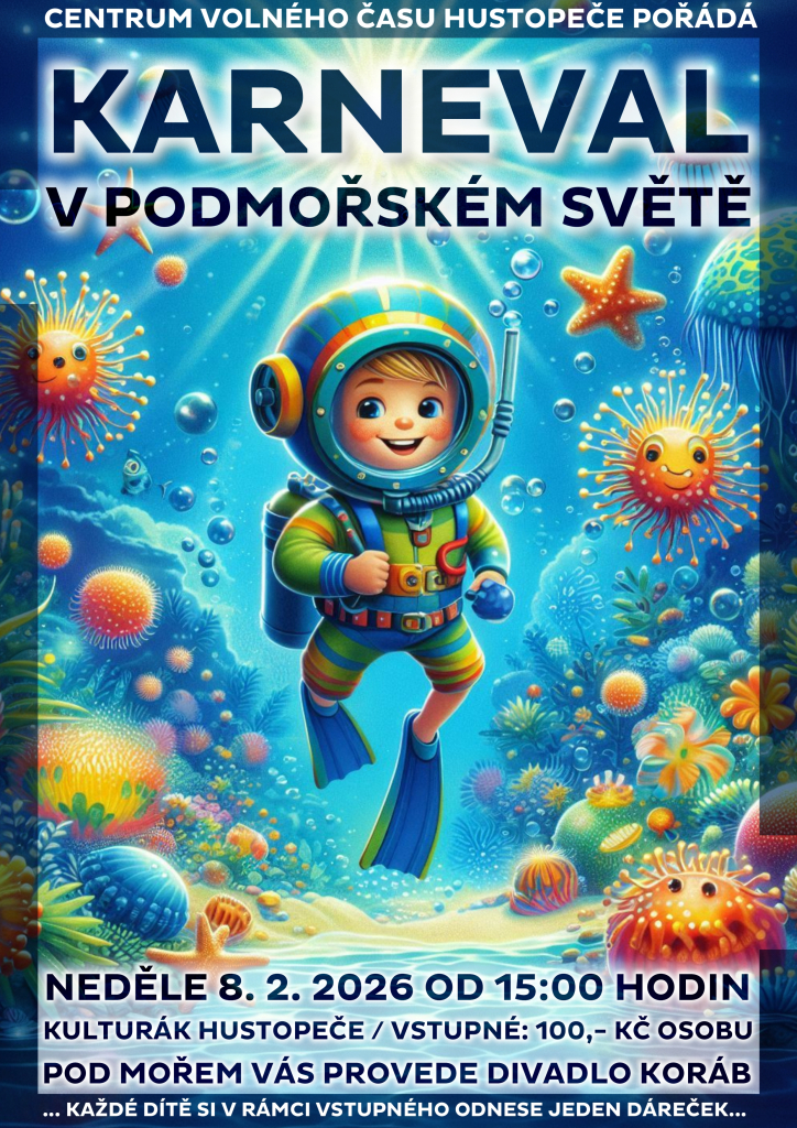 KARNEVAL tentokráte v podmořském světě