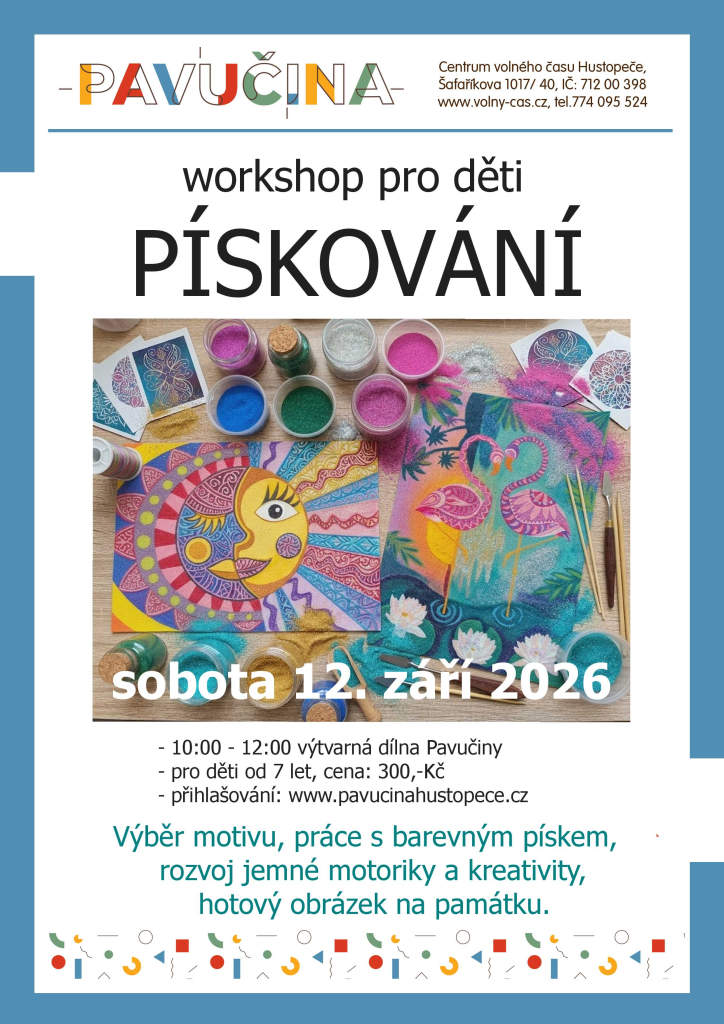 PÍSKOVÁNÍ - workshop