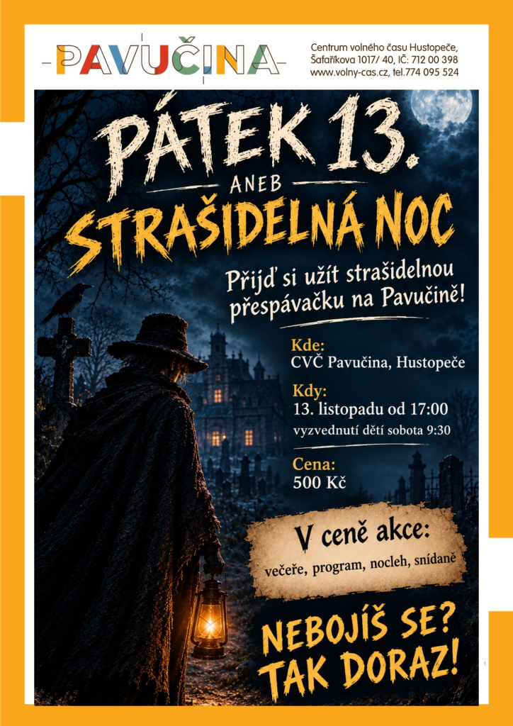PÁTEK 13. aneb STRAŠIDELNÁ NOC