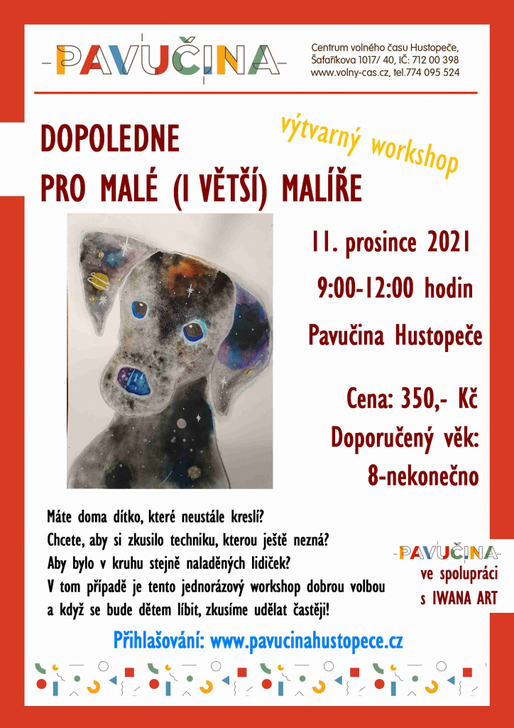 Dopoledne pro malé i větší malíře