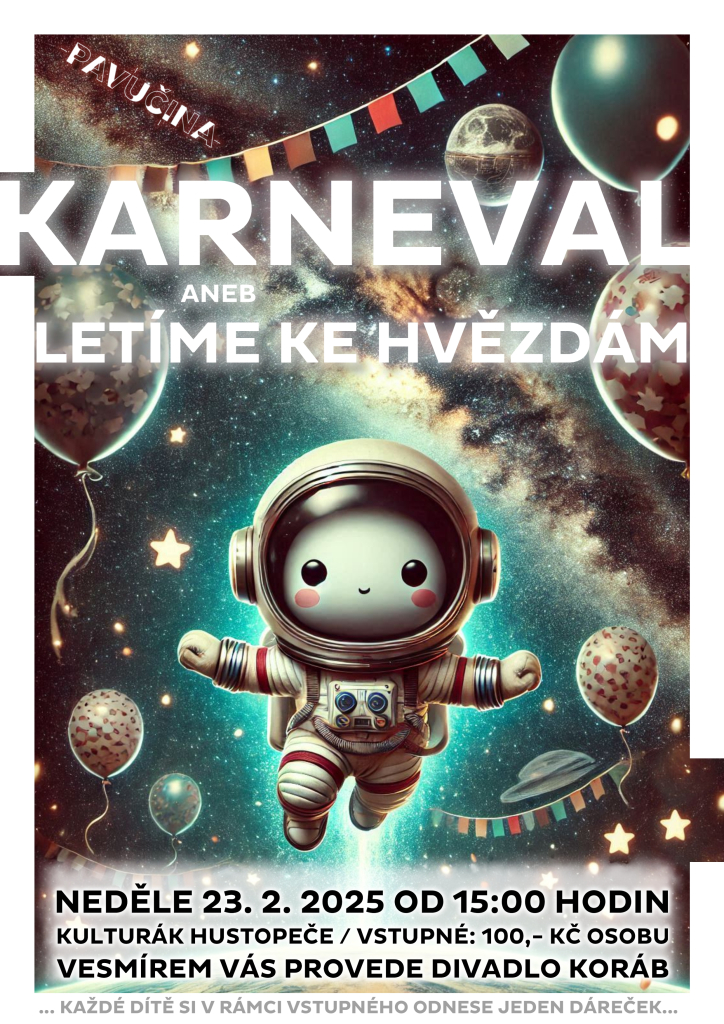 KARNEVAL aneb letíme ke hvězdám