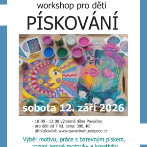 PÍSKOVÁNÍ - workshop