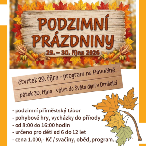 Podzimní prázdniny