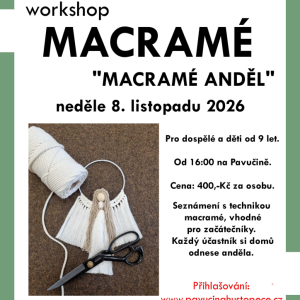 MACRAMÉ ANDĚL - workshop
