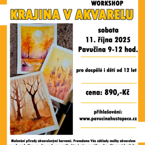 Krajina v akvarelu - workshop